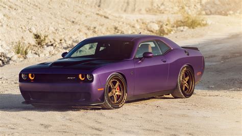 ADV1 Dodge Plum Hellcat 4K Wallpaper - HD Car Wallpapers #6879