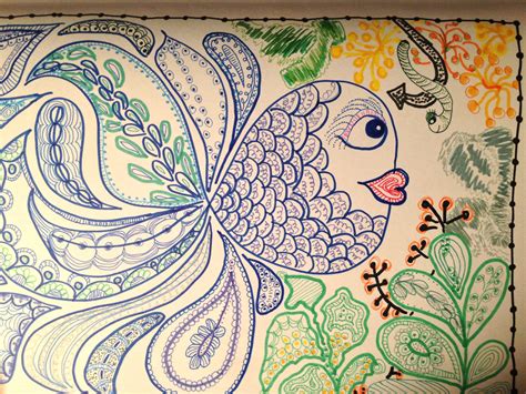 fish doodles | Doodle art, Doodles, Art