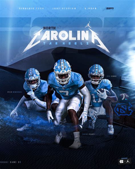 North Carolina Tar Heels Football Wallpapers - Wallpaper Cave