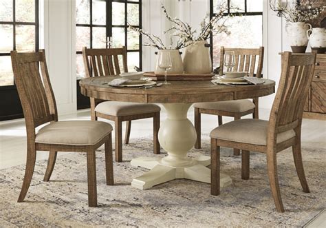 Round Wood Kitchen Table Sets – lanzhome.com