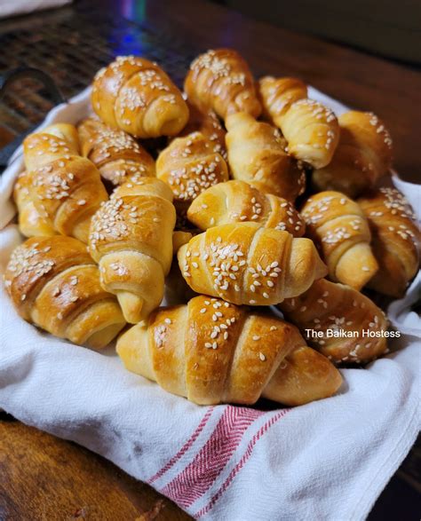 Kiflice Sa Sirom/ Feta Cheese Crescent Rolls - The Balkan Hostess