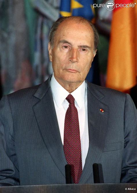 relish small pleasures: François Mitterrand