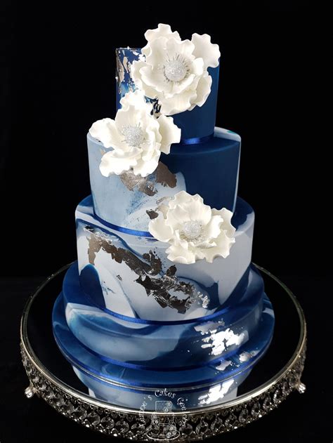 Must Have Wedding Cakes Suggestions To Try Right Here | Wedding cake designs blue, Diy wedding ...