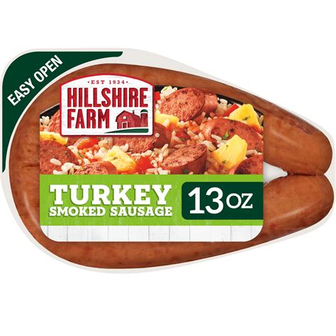 Hillshire Farm Turkey Smoked Sausage, 13 oz - Walmart.com