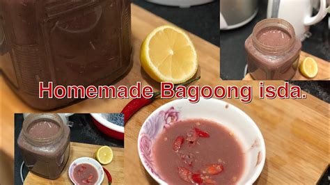 Homemade bagoong isda | ginamos | monamon | bagoong recipe - YouTube