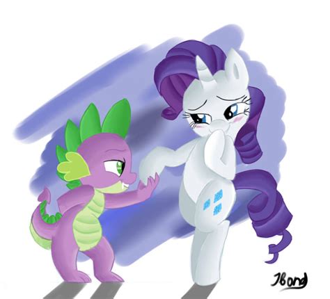 Rarity and Spike by Jbond92 on DeviantArt