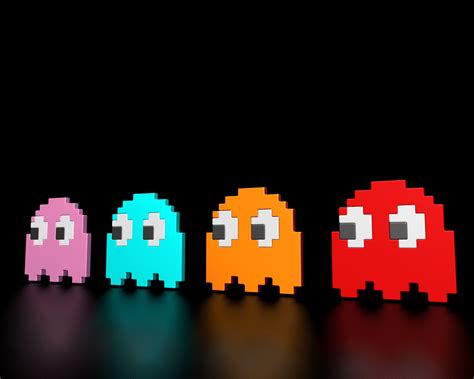 Pacman Ghost Gif - ClipArt Best