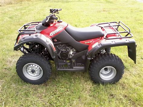 BRAND NEW SUZUKI QZARK 250 QUAD BIKE 2014 MODEL FARM ATV 2WD, 2 YEARS ...