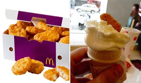 Someone's Invented McDonald’s Chicken McNugget Ice Cream And It Looks Wrong