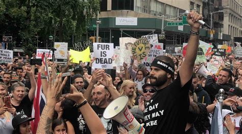 Over 2,500 Activists Stage Historic March for Animal Liberation in NYC - Their Turn