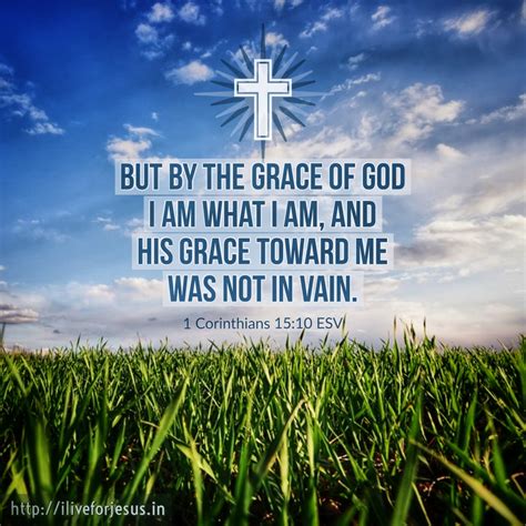 Grace of God - I Live For JESUS