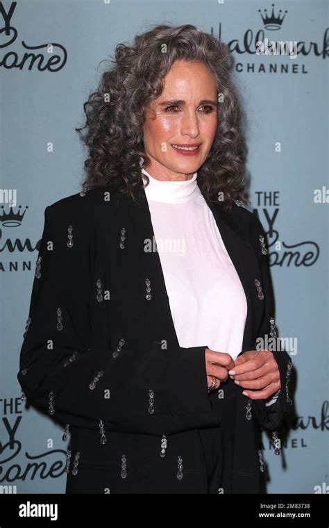 Andie MacDowell attends the premiere of the TV show "The Way Home" in ...