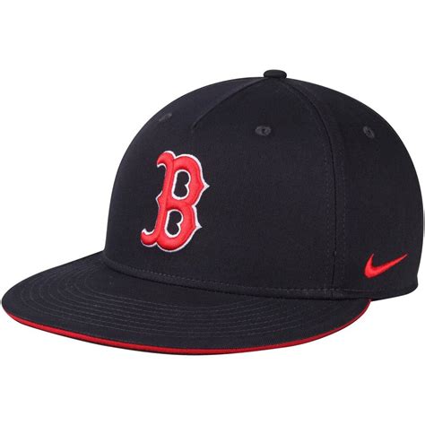 Men's Nike Navy Boston Red Sox True New Day Adjustable Snapback Hat ...