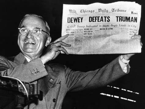 A History of Polling - 1948 - Dewey Defeats Truman