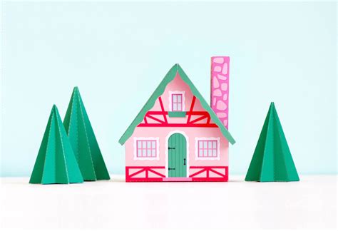 Christmas Village Elf House Festive Santa Village North - Etsy