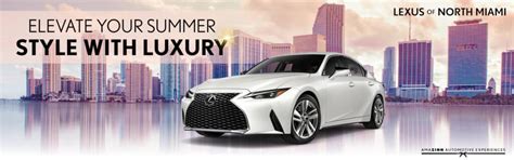 Monthly Lexus Lease Specials | Lexus of North Miami | Miami FL.