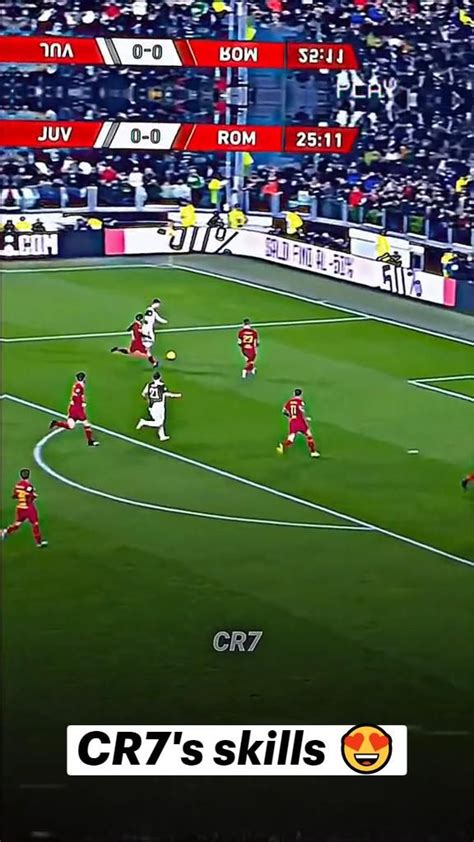 CR7's skills 😍 Cr7 Skill 🐐🤩 #ronaldo #cr7 #football 🔥 #soccer_team🔥 ...