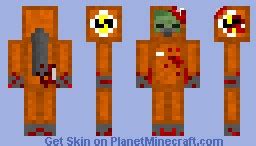 Hazmat Zombie Minecraft Skin