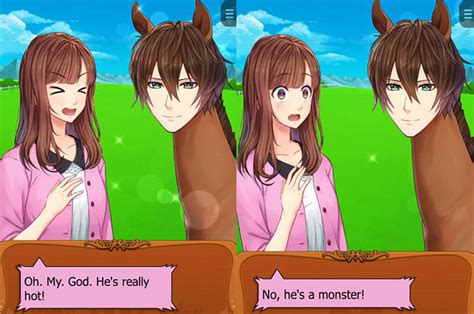 People Are Losing It Over This Game About Dating A Horse With A Human Face