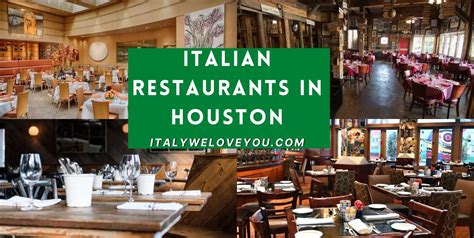 9 Best Italian Restaurants in Houston, Texas - Italy We Love You