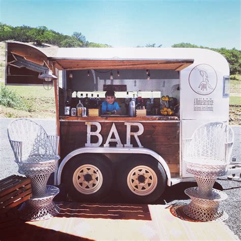 Converted mobile bar ideas, horse trailer bar, coffee bar, dessert bar, photobooth, we build it ...