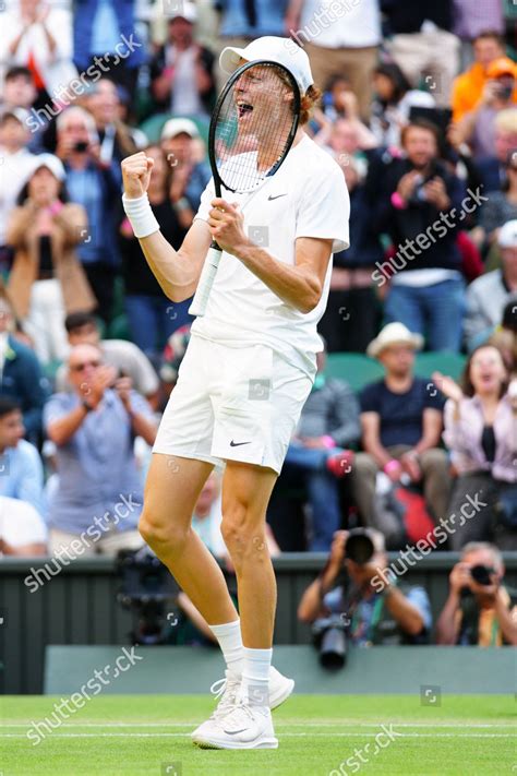 Jannik Sinner Celebrates Victory His Fourth Editorial Stock Photo - Stock Image | Shutterstock