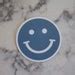 Blue Smiley Face Sticker - Etsy