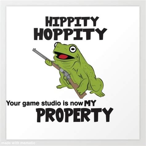 HIPPITY HOPPITY Your game studio is nowMY - iFunny