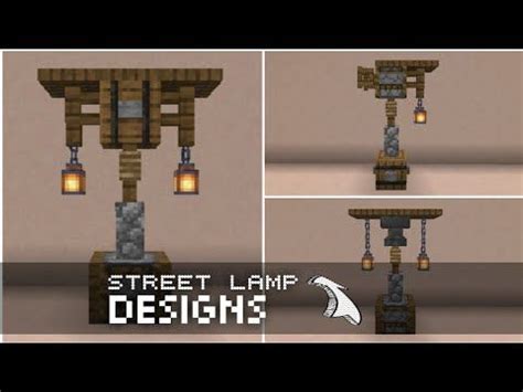 Minecraft street lamp design