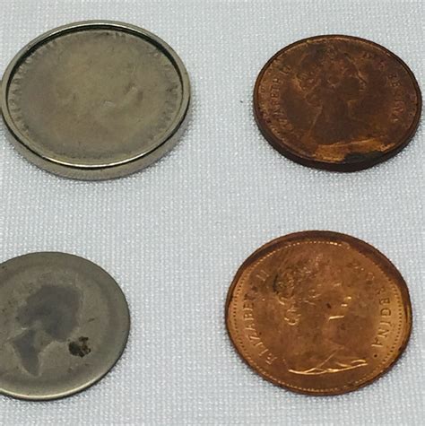 6 Canadian ERROR Coins.