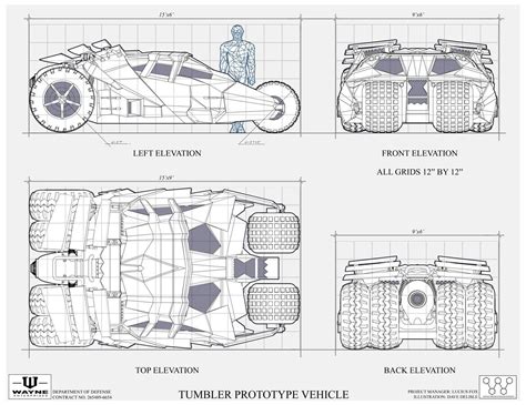 Batmobile plans - The Dark Knight | Batmobile, Cars movie, Car design ...