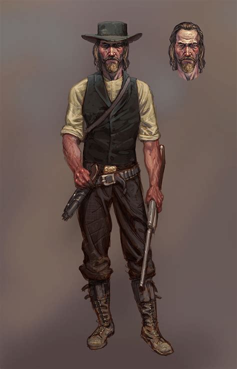 RDR2: Official Internal Concept Art by Former Senior Art Director. - Red Dead Redemption 2 ...