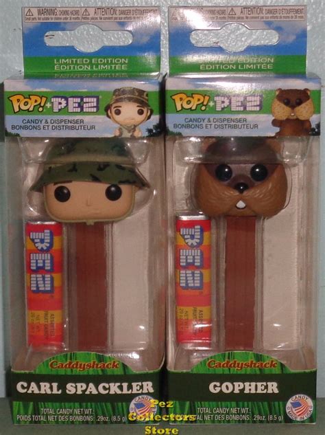 Caddyshack Carl Spackler and Gopher POP!+PEZ Bundle - $12.00 : Pez Collectors Store, The ...