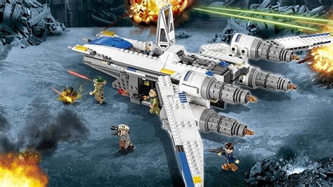 lego-star-wars-rogue-one-rebel-u-wing-fighter-set-75155-in-action | Man vs. Pink