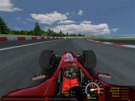 Ferrari F2004 sound preview for rFactor - YouTube