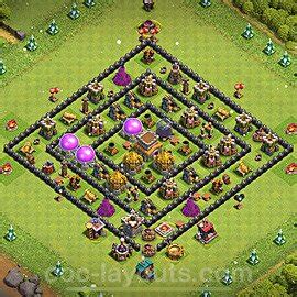 Town Hall 8 Farming Base Layout