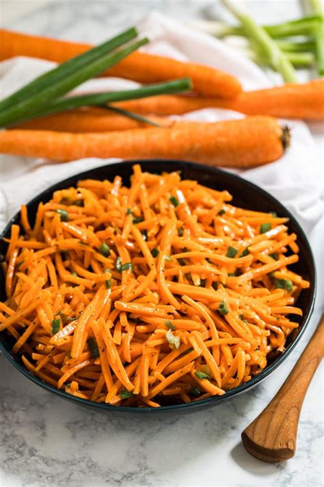 Quick and Easy Carrot Salad Recipe | Yellow Bliss Road