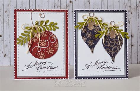 magnolias by mae: Christmas Ornament Cards