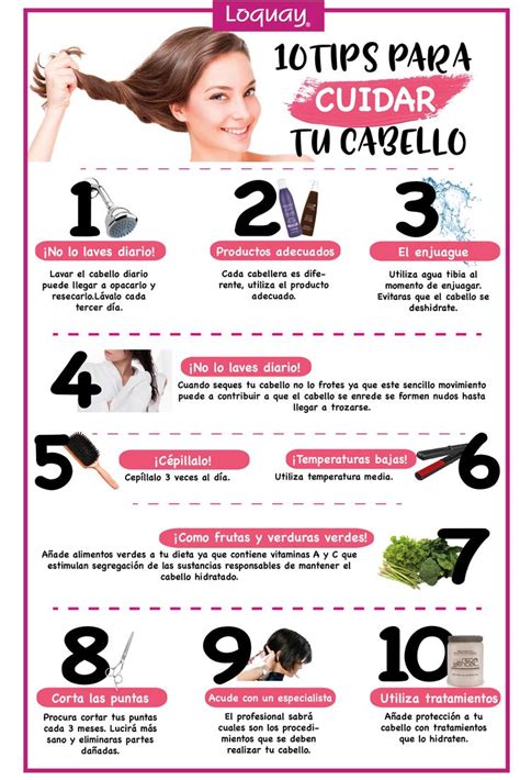 10 tips para cuidar tu cabello | Consejos para el cuidado del cabello, Cuidados para el cabello ...