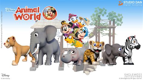 Disney Animal World – Studio Dan Digital Sculpting