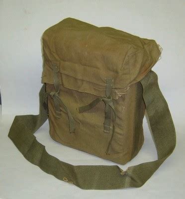 US / USMC WW2 DEMO OD BAG w/Khaki strap, Original, NR | #411434569