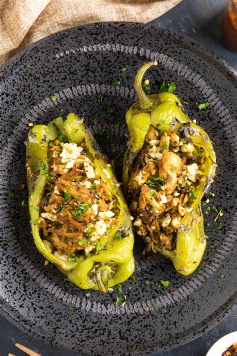 Chicken and Cheese Stuffed Anaheim Peppers - Recipe - Chili Pepper Madness