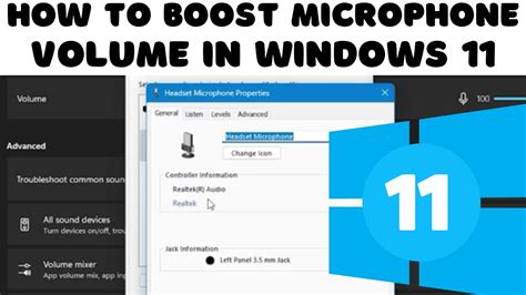 How to Boost Microphone Volume in Windows 11! - YouTube