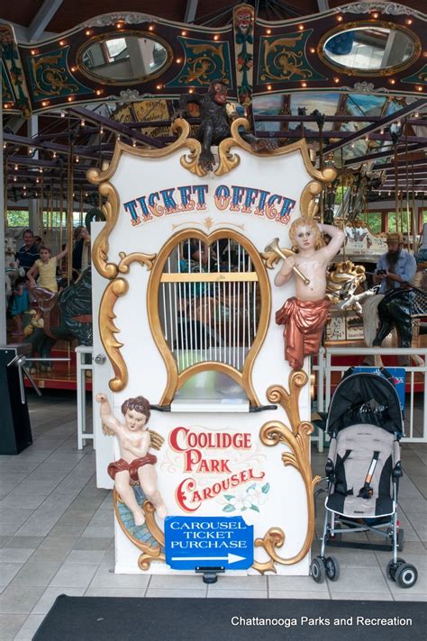 Coolidge Park Carousel,The 1894 Dentzel carousel is a central feature in Coolidge Park. The ...