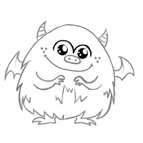 Scary Monster Coloring Pages To Print - Antionette Heintz's Coloring Pages