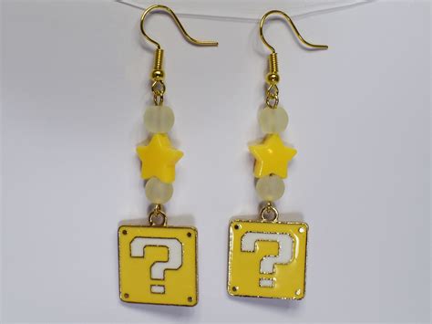 Question Mark Block Super Mario Bros Gamer Jewelry - Etsy Canada