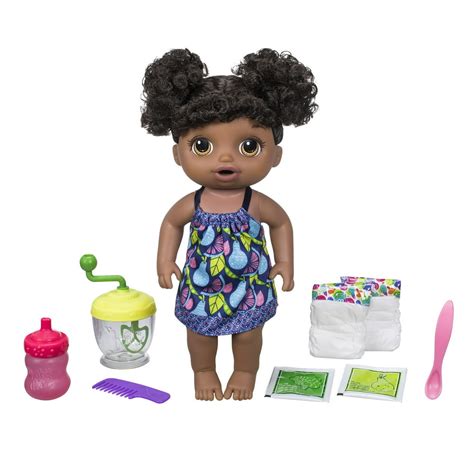 Baby Alive Sweet Spoonfuls Baby Doll Girl-Black Hair - Walmart.com - Walmart.com