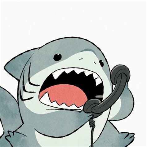 jeff the land shark | Shark art, Shark drawing, Cute shark