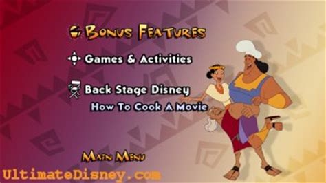 Kronk's New Groove - DVD Press Release - UltimateDisney.com