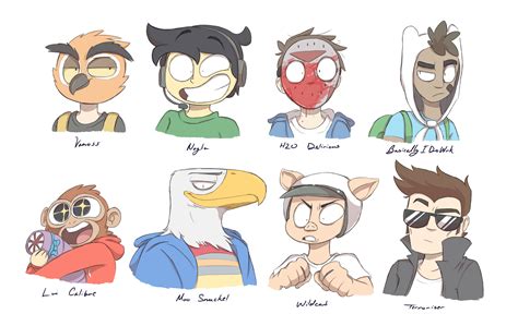 The Vanossgaming Crew by GoGoMrDoDo on DeviantArt